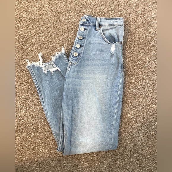 Abercrombie & Fitch Denim - Abercrombie & Fitch jeans ultra high rise ankle straight  size 27/6R